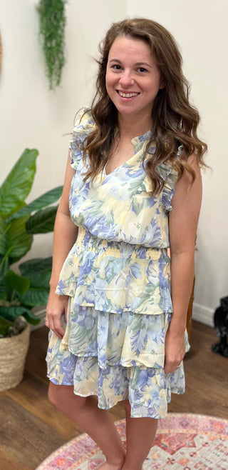 Floral Chiffon Dress