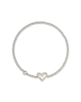 Ari Heart Stretch Gold Bracelet