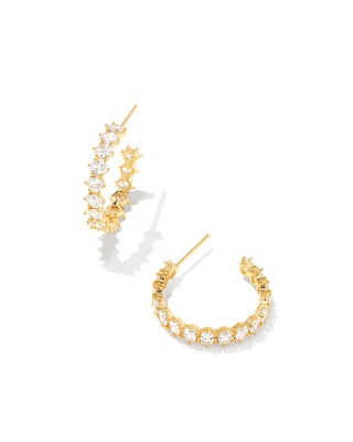 Cailin Crystal Hoop by Kendra Scott