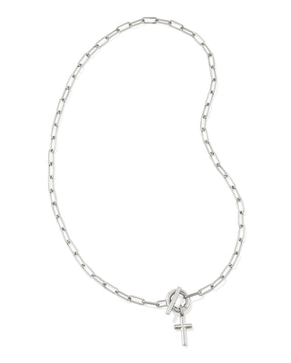 Cross Link and Chain Necklace by Kendra Scott