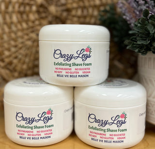 Crazy Legs Exfoliating Shave Cream