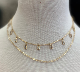 Gold Stack Necklace
