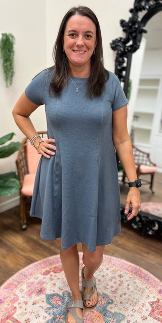 Knee length dress