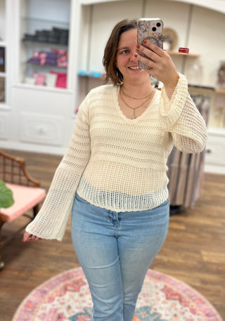 Ivory Daydream Sweater