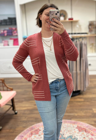 Marsala Cardigan