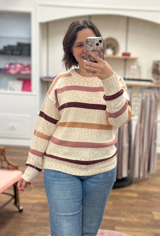 Sprinkled Yarn Sweater