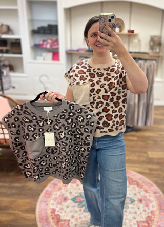 Leopard Luxe Knit Sweater