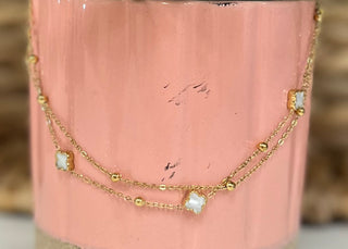 Clover Charm Bracelet