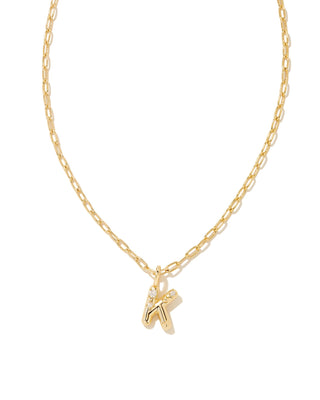 Crystal Letter Necklace by Kendra Scott