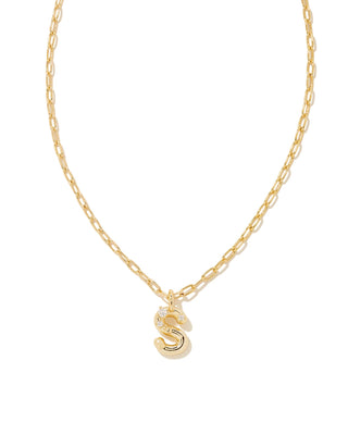 Crystal Letter Necklace by Kendra Scott