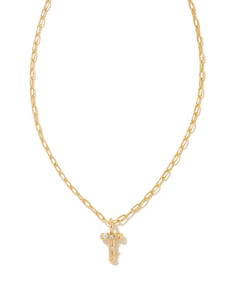 Crystal Letter Necklace by Kendra Scott